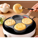 Frigideira Antiaderente de Pedra Maifan - 4 Compartimentos - Electshop