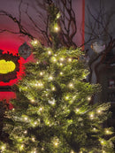 ÁRVORE PINHEIRO SINCELO 300 LEDS BICOLOR 860 GALHOS 2,10CM BIVOLT