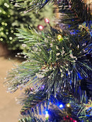 ÁRVORE PINHEIRO SINCELO 300 LEDS BICOLOR 860 GALHOS 2,10CM BIVOLT