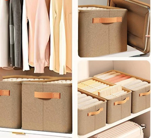 Organizador de Roupas Dobrável - COMPRE 1 LEVE 4 Ultimos 10 disponíveis
