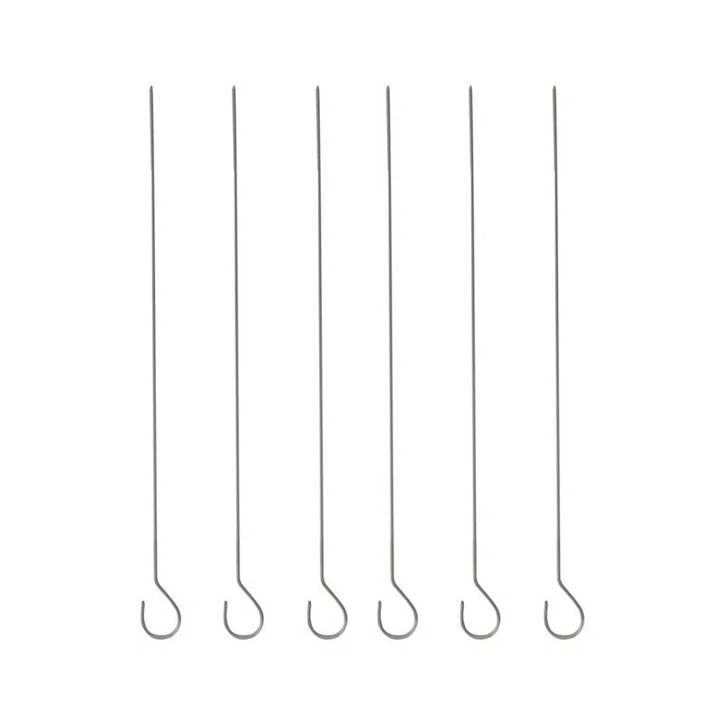 Kit Espeto Metal C/6 Mor